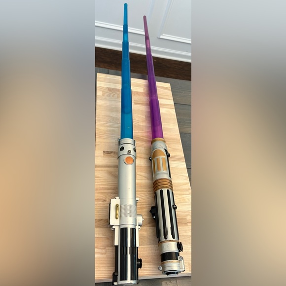 Hasbro Toys Vintage Star Wars Lightsabers From Hasbro Collectible